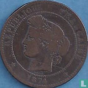 France 10 centimes 1874 (K) - Image 1