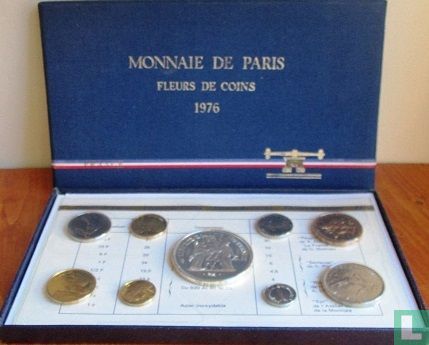France mint set 1976 - Image 1
