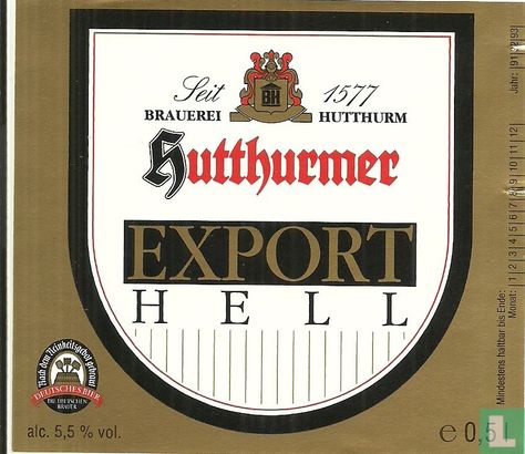 Hutthurmer Export Hell
