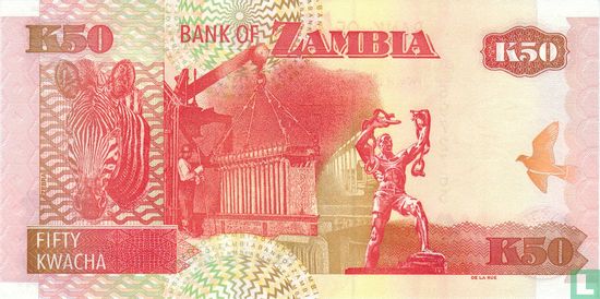 Sambia 50 Kwacha 2008 - Bild 2