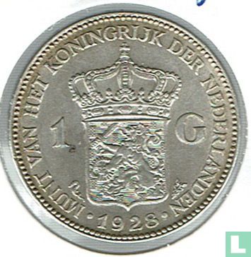Pays-Bas 1 gulden 1928 - Image 1
