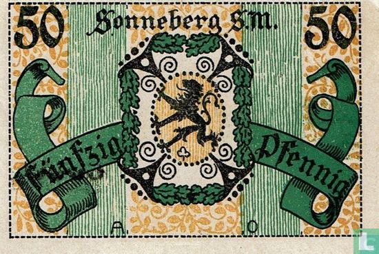 Sonneberg 50 Pfennig 1918 - Afbeelding 2