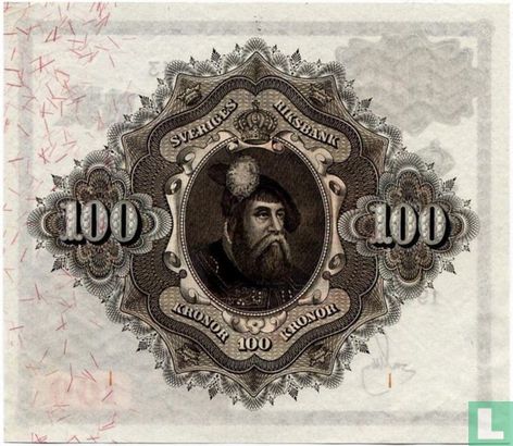 Schweden 100 Kronor 1943 - Bild 2