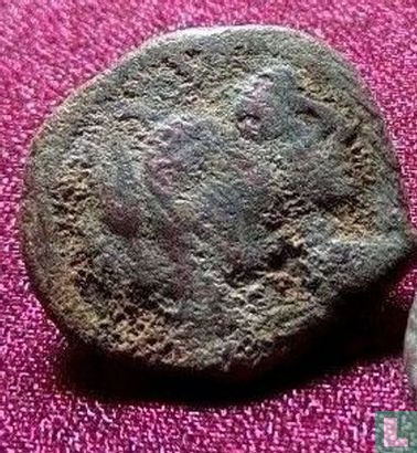 Nabataea  AE19  (Aretas IV & Shuqailat)  9 BCE-40 CE - Bild 2