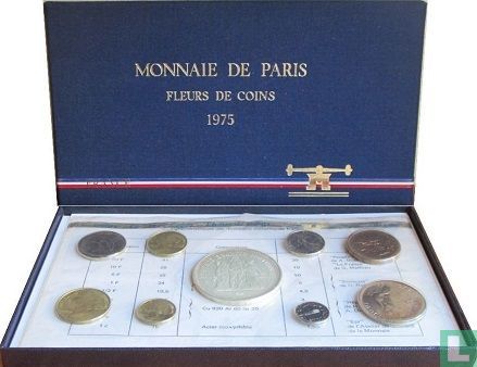 France mint set 1975 - Image 1