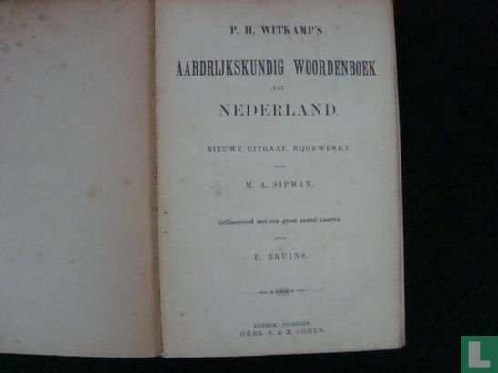 Witkamp's Aardrijkskundig woordenboek van Nederland   - Image 3