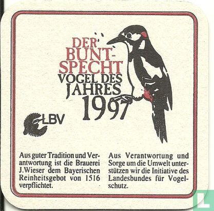 Der Buntspecht Vogel des Jahres 1997 / Wieser - Image 1