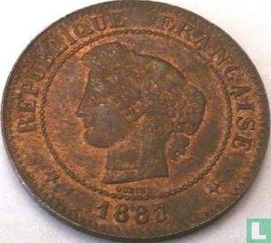 France 5 centimes 1887 - Image 1