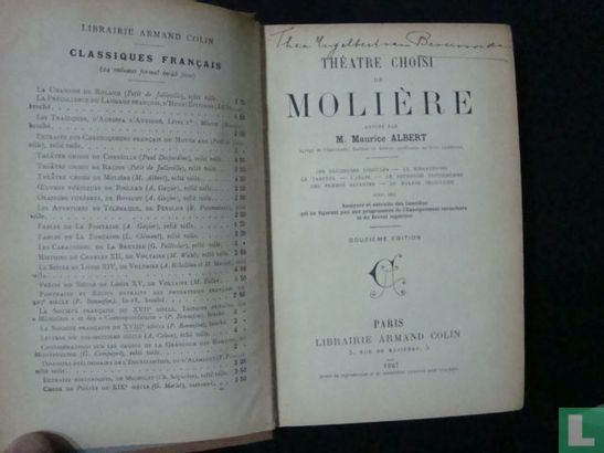 Theatre choisi de Molière - Afbeelding 3