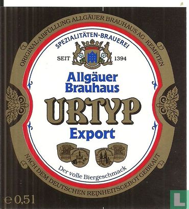 Urtyp Export
