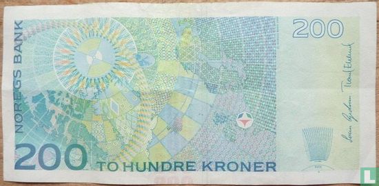 Noorwegen 200 Kroner 2009 - Afbeelding 2