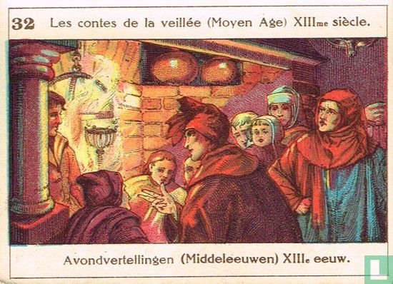 Avondvertellingen (Middeleeuwen) XIIIe eeuw - Image 1