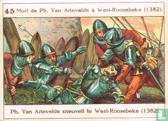 Ph. van Artevelde sneuvelt te West-Roosebeke (1382) - Image 1