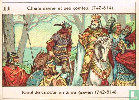 Karel de Groote en zijne graven (742-814) - Image 1