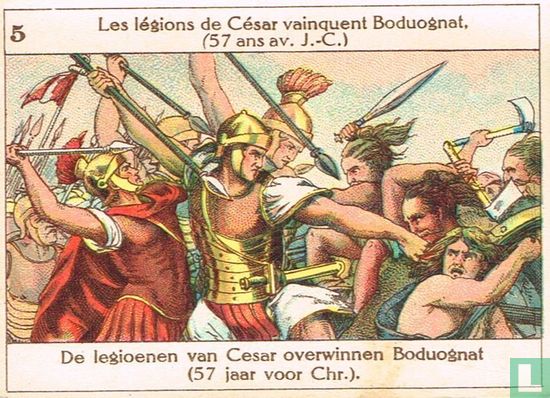De legioenen van Cesar overwinnen Boduognat (57 jaar voor Chr.) - Image 1