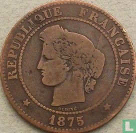 France 5 centimes 1875 (K) - Image 1