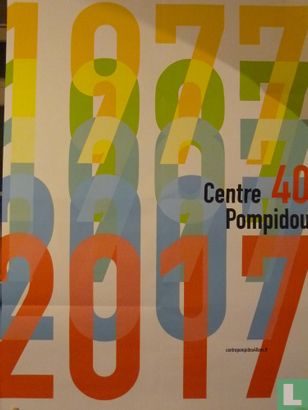 Les 40 ans du Centre Pompidou
