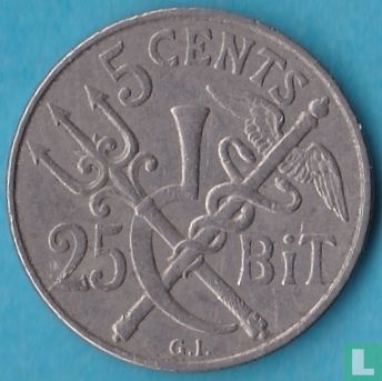 Antilles danoises 5 cents 1905 - Image 2