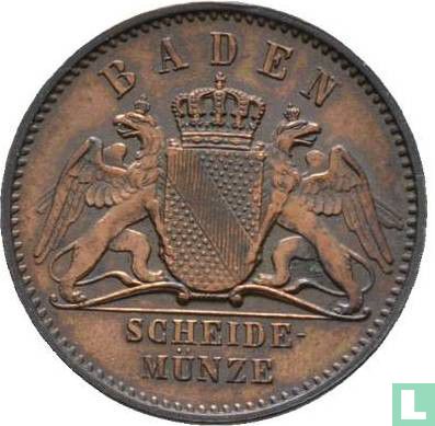 Baden ½ kreuzer 1865 - Afbeelding 2
