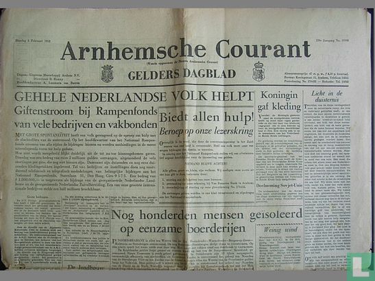 Arnhemsche Courant 19998 - Image 1
