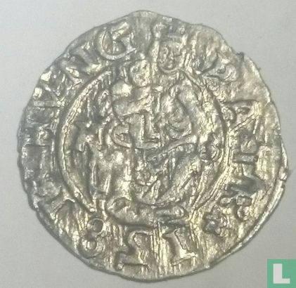 Hongrie  1 denar  1581 - Image 1