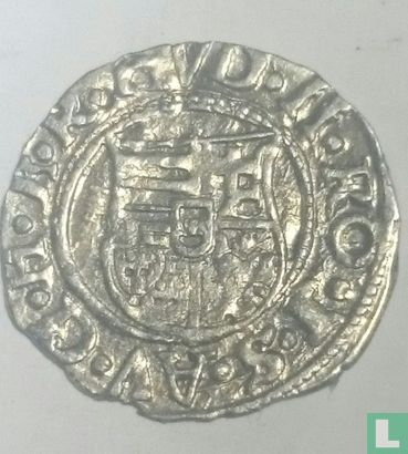 Hongrie  1 denar  1581 - Image 2
