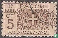 Parcel post stamp