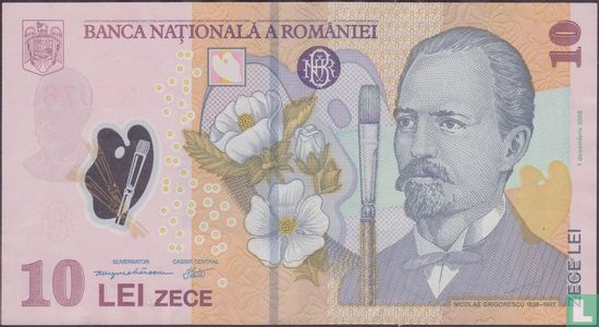 Romania 10 Lei - Image 1