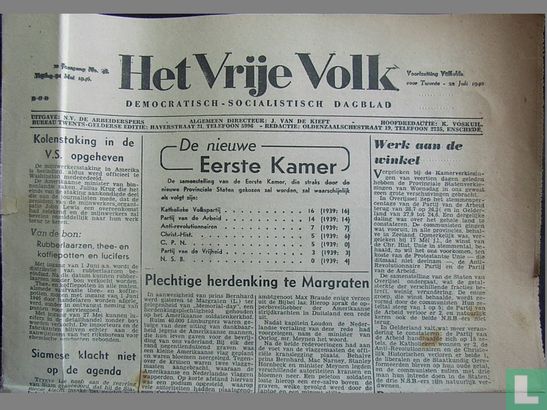 Het Vrije Volk - Editie Twente/Gelderland 48 - Bild 1