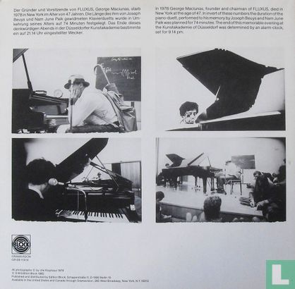 In Memoriam George Maciunas: Klavierduett - Image 2