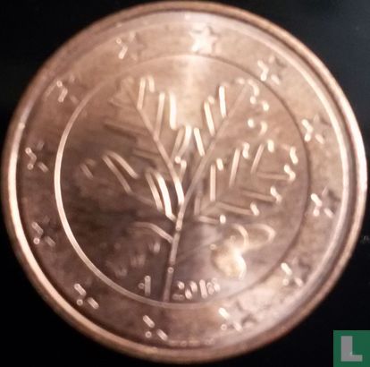 Deutschland 5 Cent 2016 (A) - Bild 1