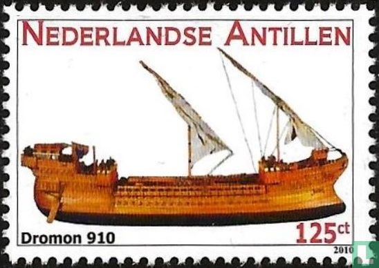 Antiek zeilschip 