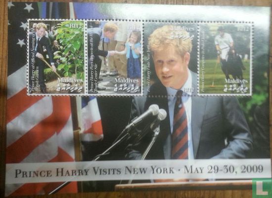 Prince Harry visits New York