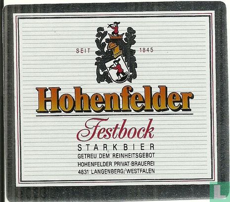 Hohenfelder Festbock