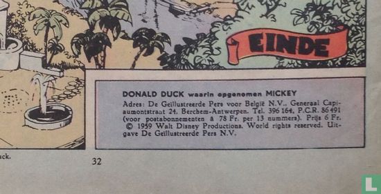 Donald Duck waarin opgenomen Mickey 477 - Image 3