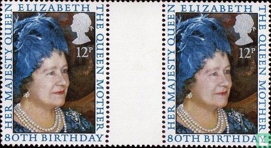 Königinmutter Elizabeth - 80. Geburtstag