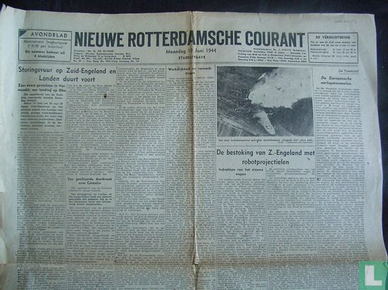 Nieuwe Rotterdamsche Courant - Editie stadsuitgave 141 - Afbeelding 1