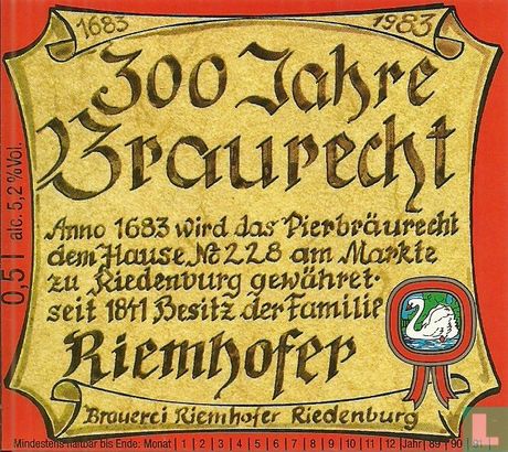 300 Jahre Braurecht