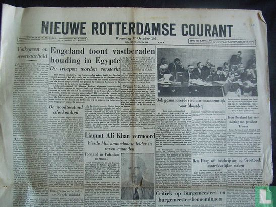 Nieuwe Rotterdamse Courant 245 - Image 1