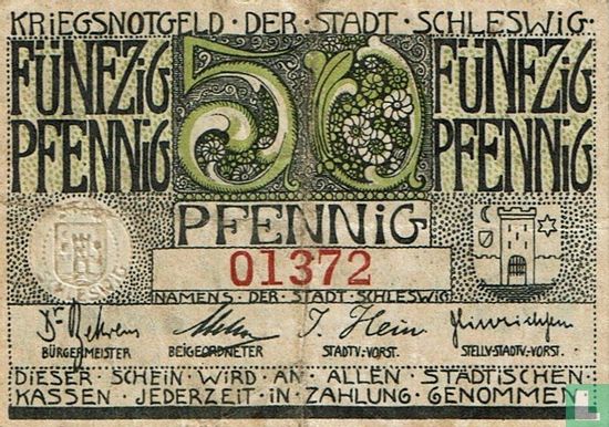 Schleswig 50 Pfennig 1918 - Image 1