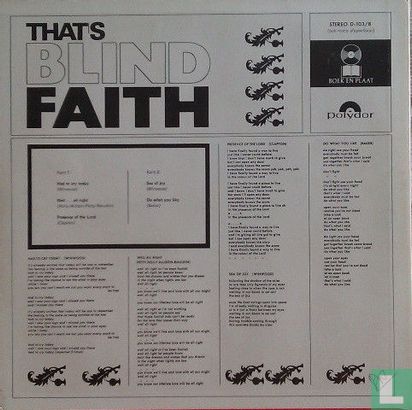 That's Blind Faith - Image 2