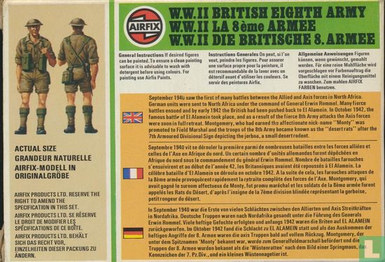 W.W.II British Eight Army - Afbeelding 2