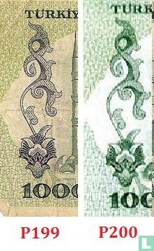 Turkije 10.000 Lira ND (1984/L1970) - Afbeelding 3