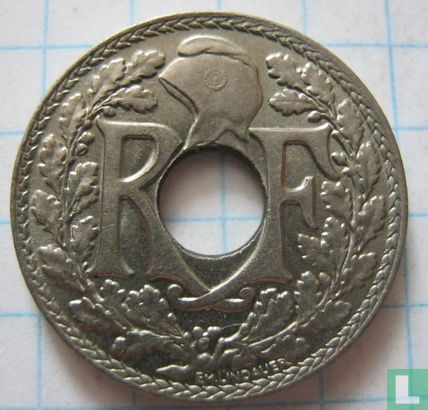 France 10 centimes 1924 (cornucopia) - Image 2
