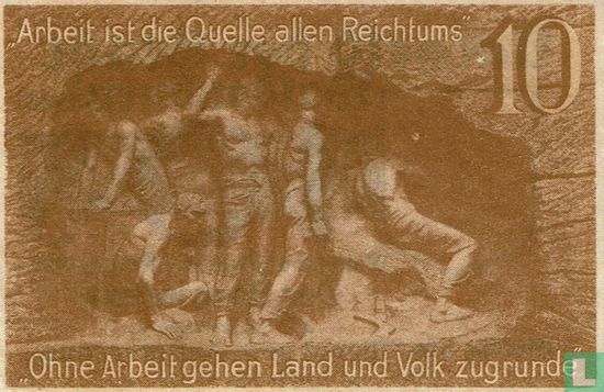 Waldenburg 10 Pfennig 1920 - Afbeelding 2