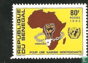 Namibia unabhängig