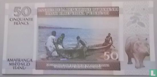 Burundi 50 Francs 1999 - Afbeelding 2