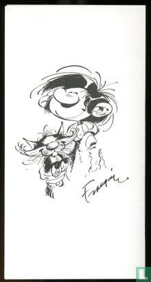 Franquin: Guust Gelukkig Nieuwjaarkaart 1975