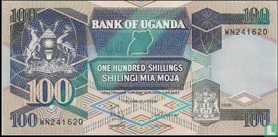 Oeganda 100 Shillings 1998 - Afbeelding 1