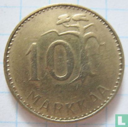 Finland 10 markkaa 1952 (type III) - Afbeelding 2